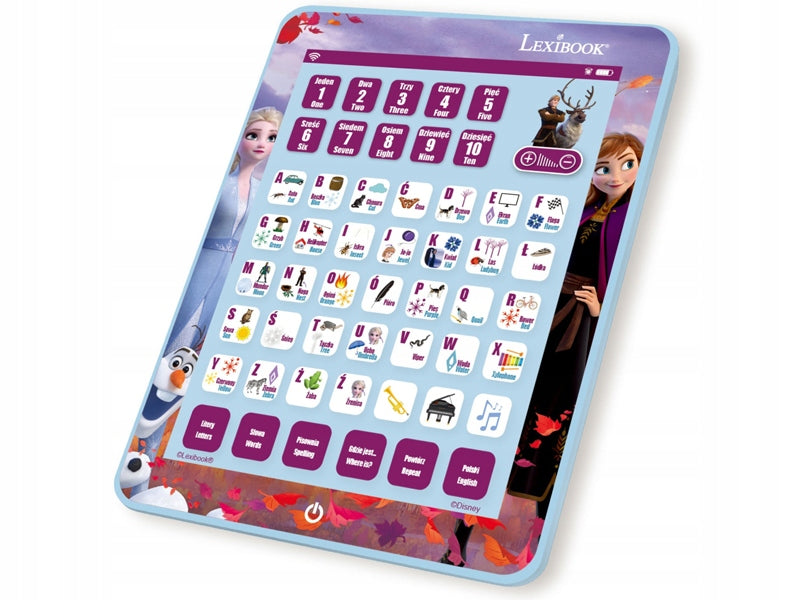 LEXIBOOK Frozen Tablet Educational Bilingual for Kids 3+ Manufacturer code PAD002FZi17