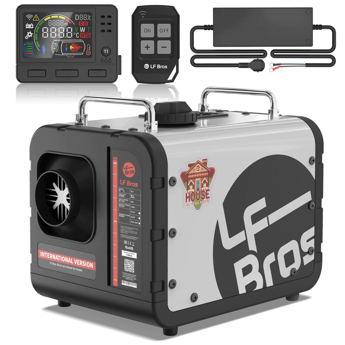 LF Bros Diesel parking heater 5kW 12V 24V 220V