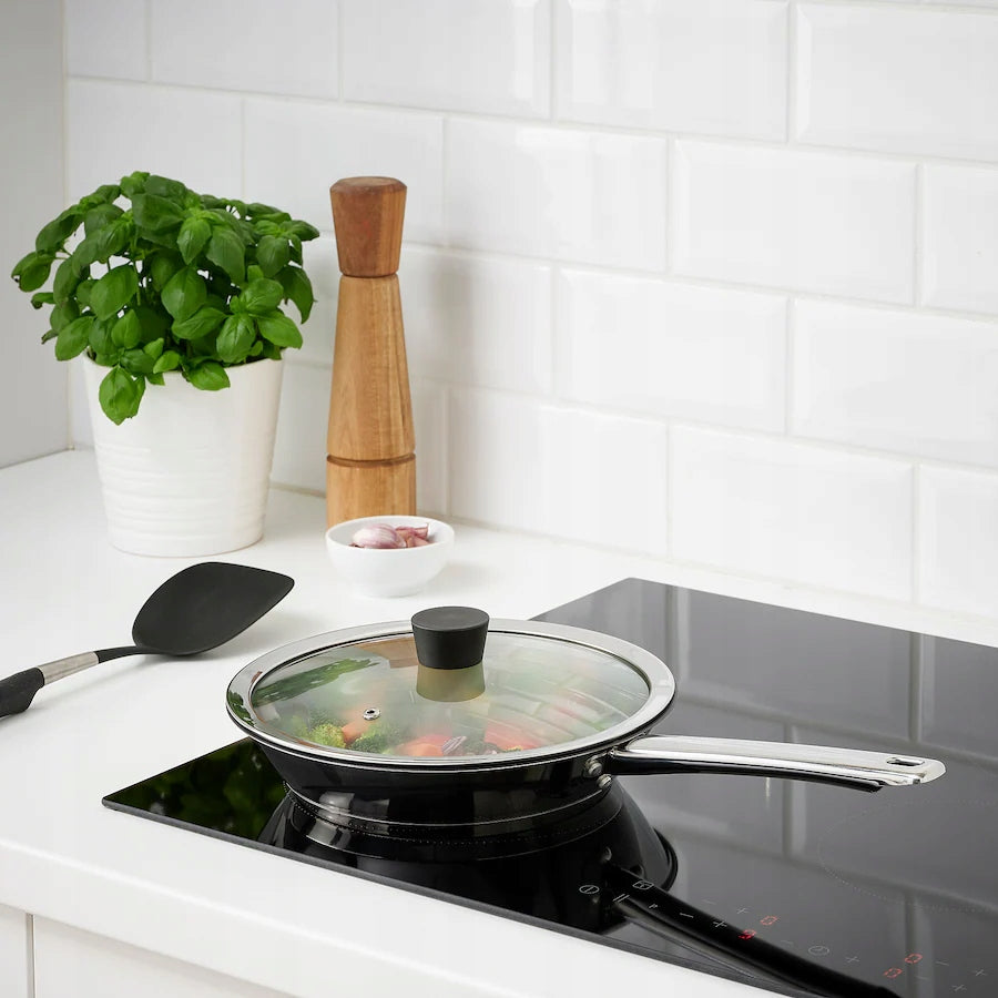 LID COVER metal / glass FOR PAN 29 cm IKEA KLOCKERN Manufacturer code 204.492.06