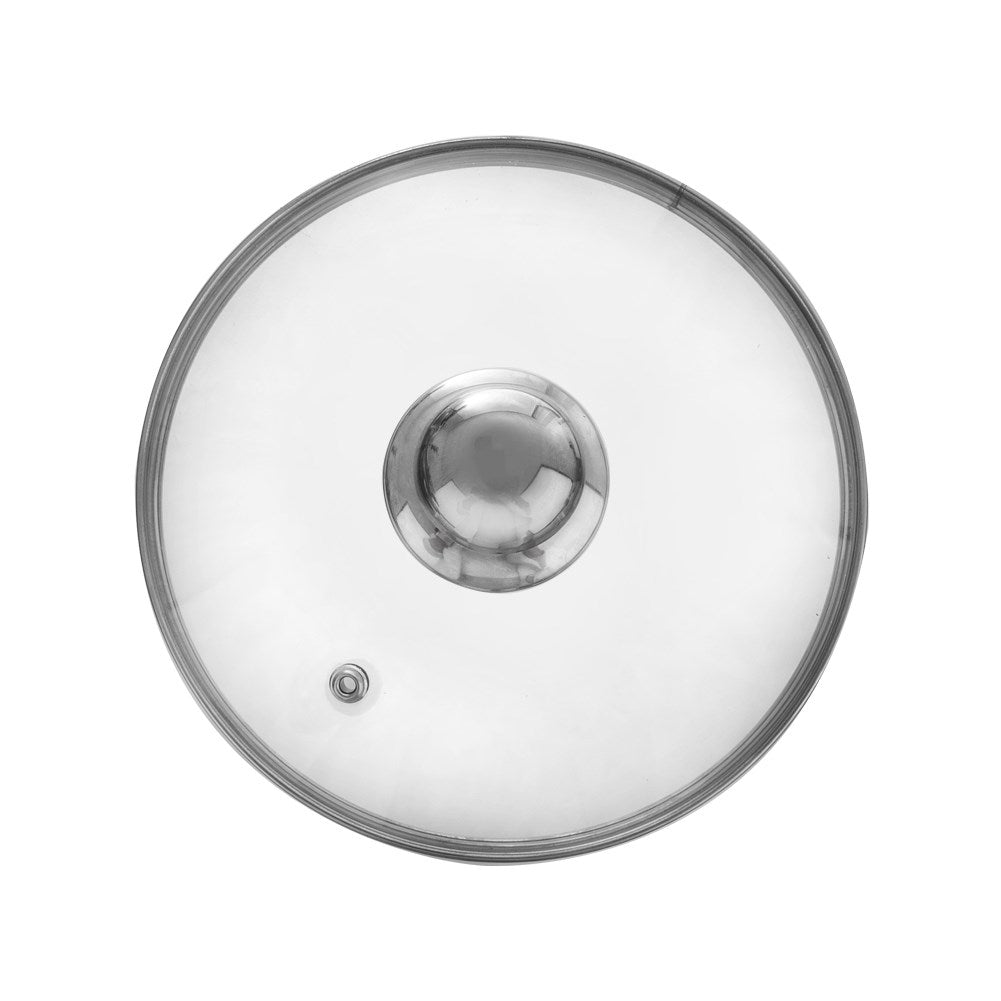 LID GLASS lid for pots, pans, saucepans, UNIVERSAL, 30 cm Packaging status original