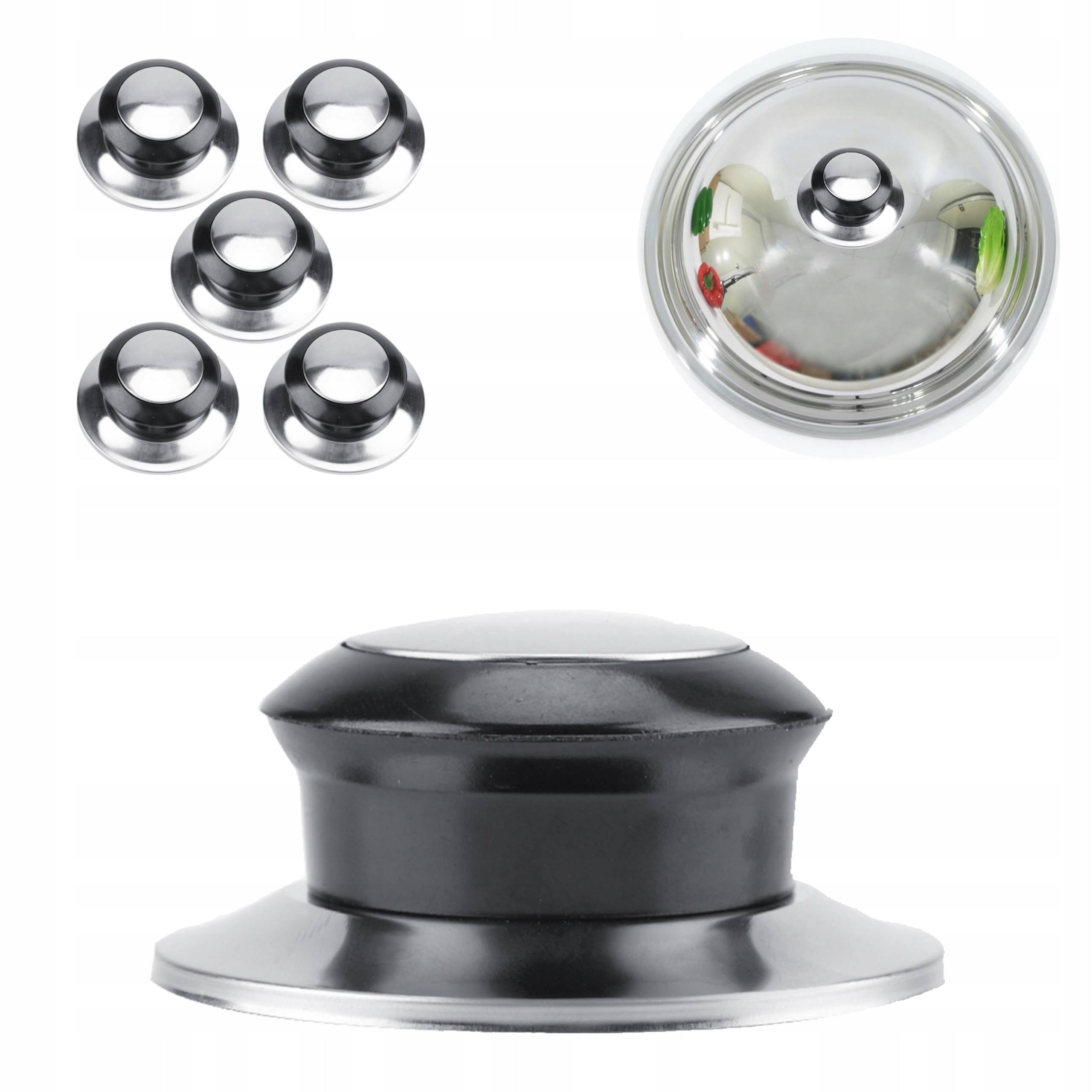 LID KNOBS POT HANDLE SET OF 5