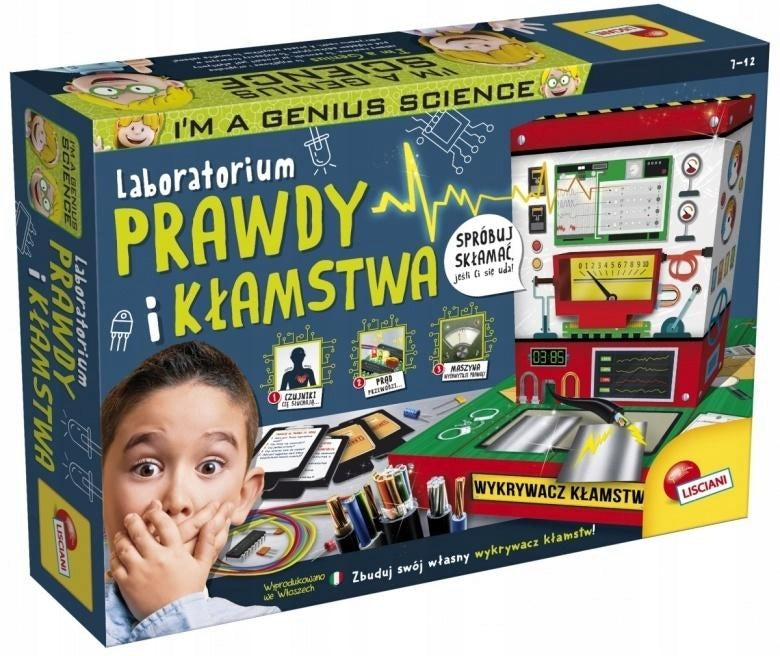 LIE DETECTOR FOR CHILDREN Laboratory of Truth and Lies SCIENCE KIT