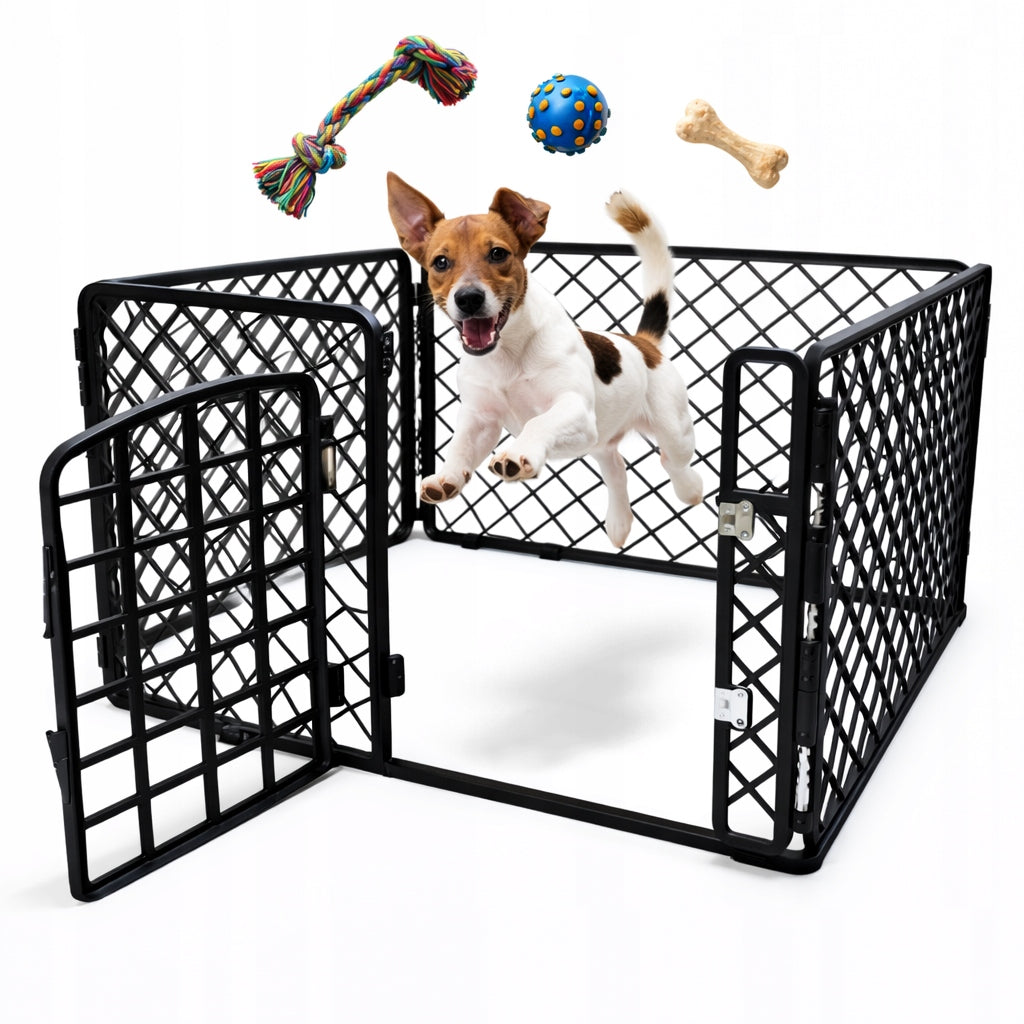 LIGHT PLAYPEN FOR ANIMALS DOG CAT RABBIT FARM CATWALK CAGE 90x90x60cm