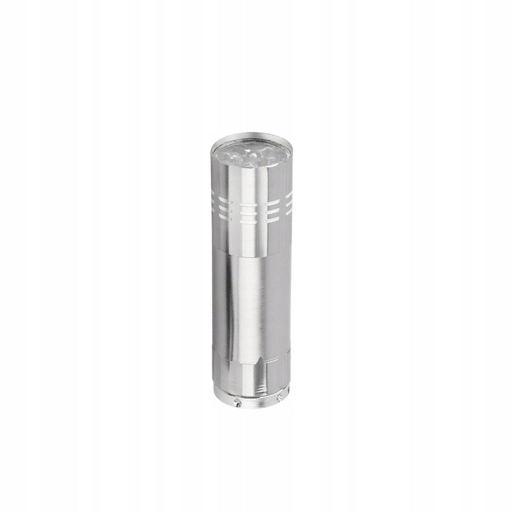 LIGHTWEIGHT ALUMINUM UV TORCH FOR NAIL GEL AND UV PRODUCTS Color silver