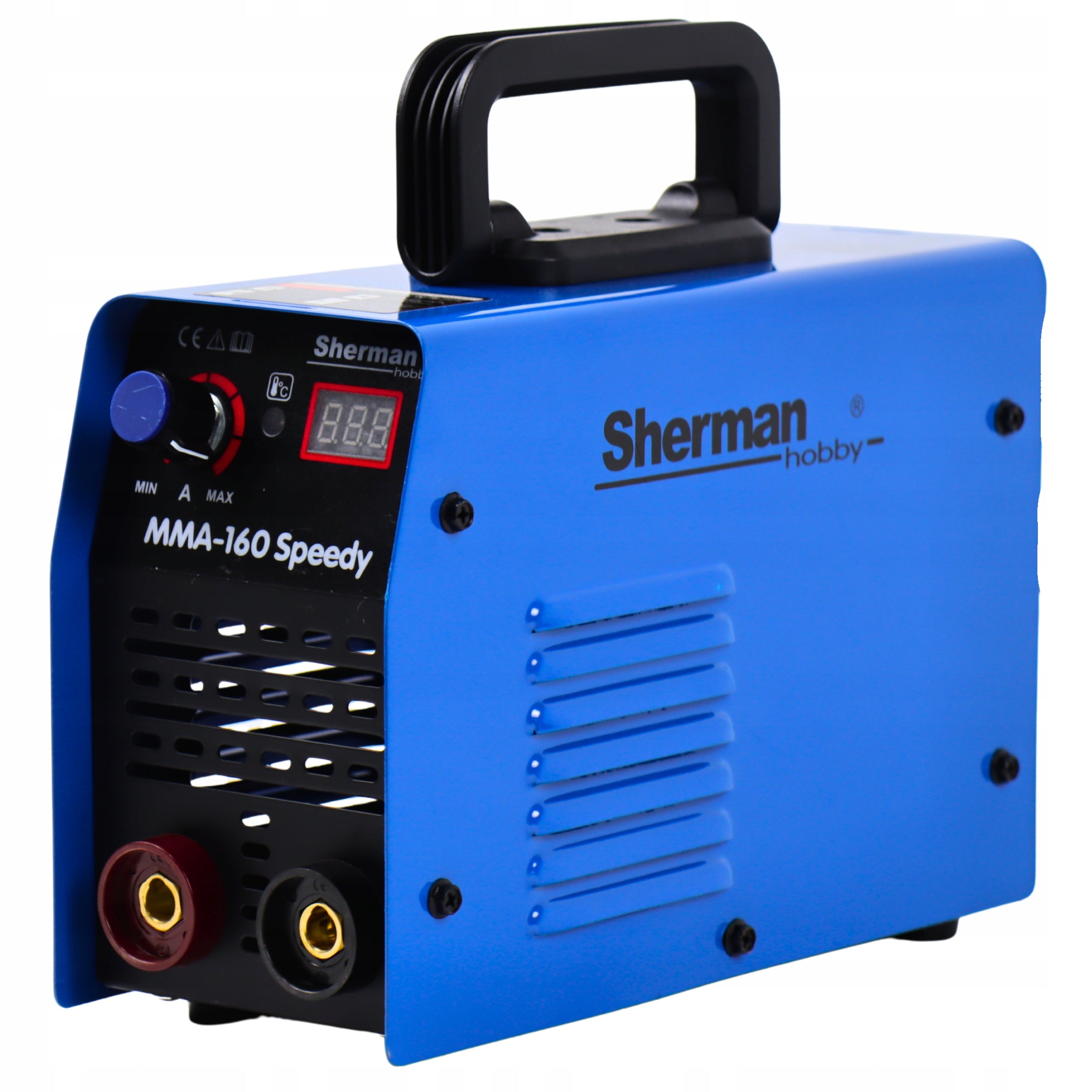 LIGHTWEIGHT INVERTER WELDER IGBT MMA ELECTRODE 160 SPEEDY HOT START Sherman Manufacturer code 7812418