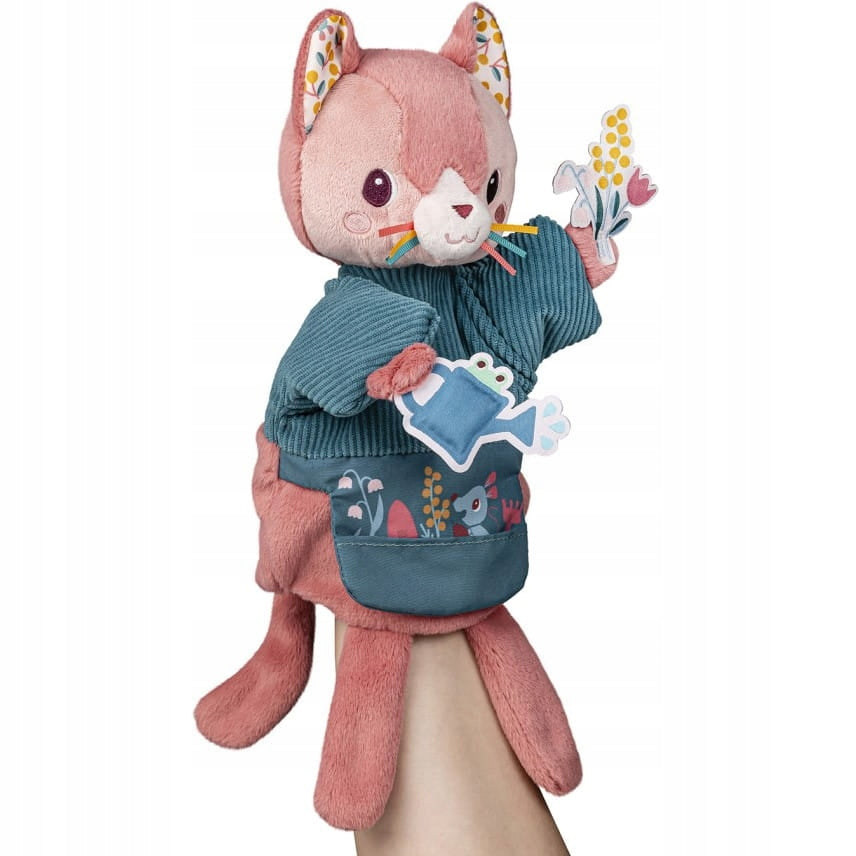 LILLIPUTIENS Hand puppet Kitten gardener Jeanne