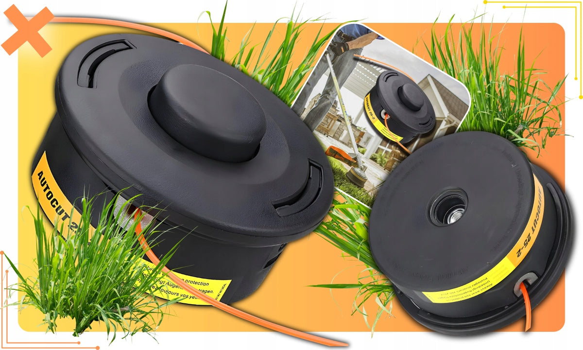 LINE HEAD FOR COMBUSTION SCYTHE TRIMMER COMBUSTION SCYTHE RELIABLE Manufacturer code GŁOWICA ŻYLKOWA DO KOSY GX414 totalstore