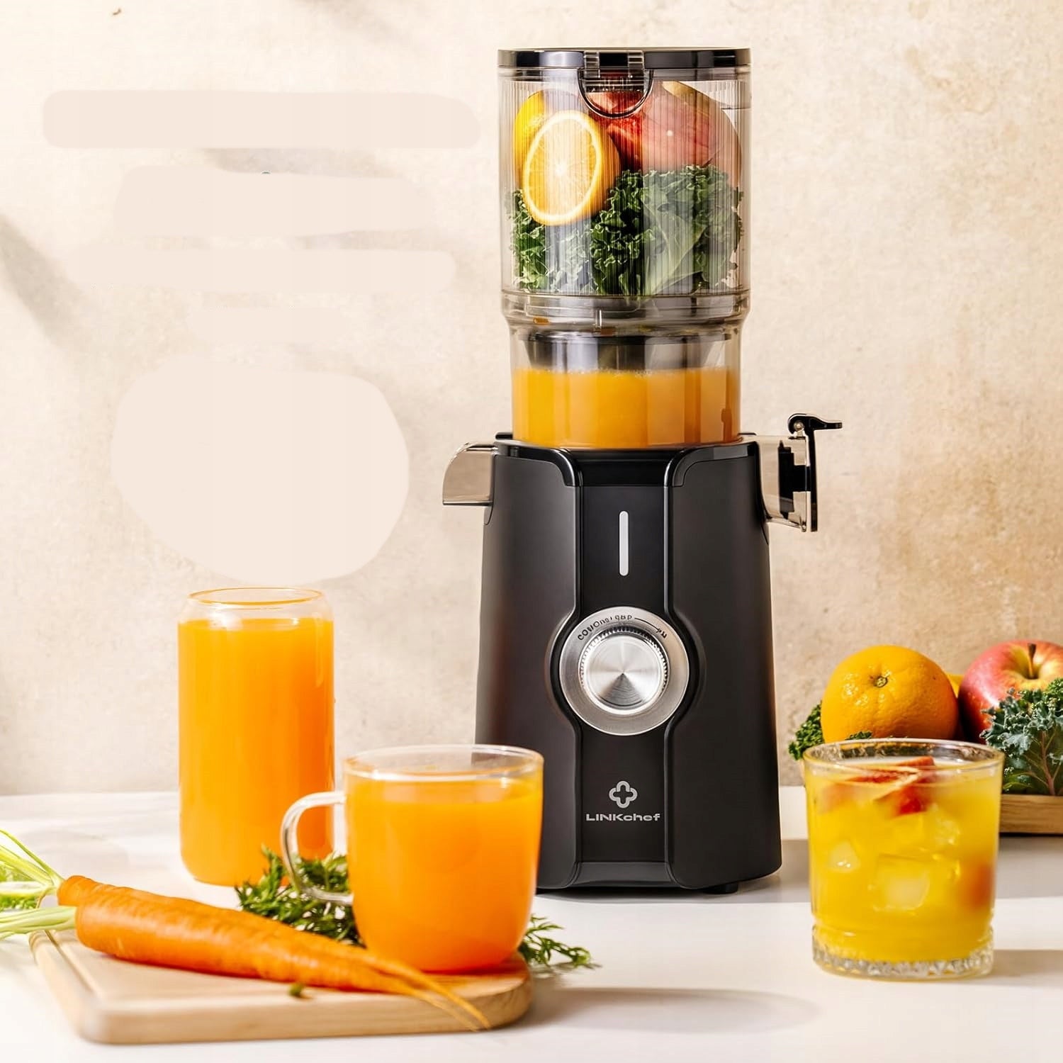 LINKChef Sokowirówka wolnoobrotowa 200W 1,2l wyciskarka 3w1 Manufacturer code CCS