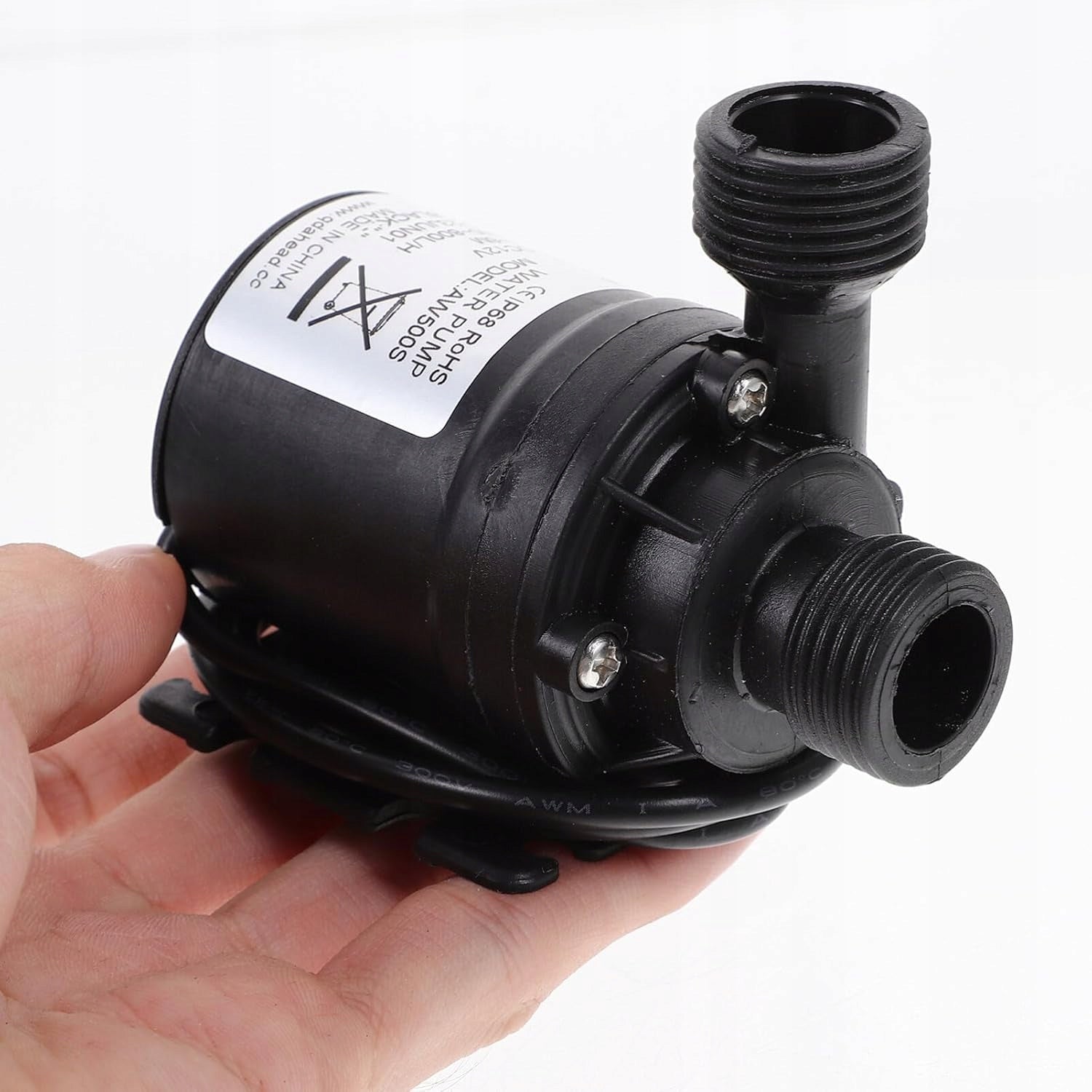 LIQUID WATER FLOW PUMP 800L/H 12V 18W BRUSHLESS PUMP Manufacturer code YH67