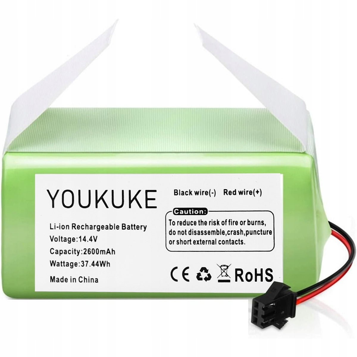 LITHIUM-ION REPLACEMENT BATTERY FOR EUFY ROBOVAC G10 G30 G35 G40 2600MAH Manufacturer no brand