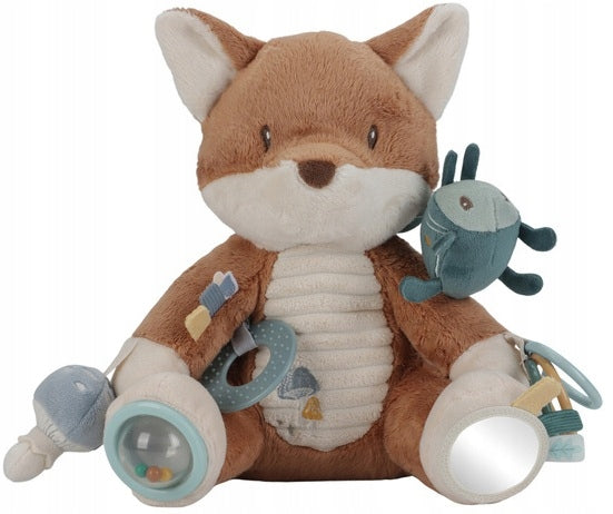 LITTLE DUTCH FOX ACTIVATING SENSORY CUDDLY TOY FOR BABY FOREST Packaging status original