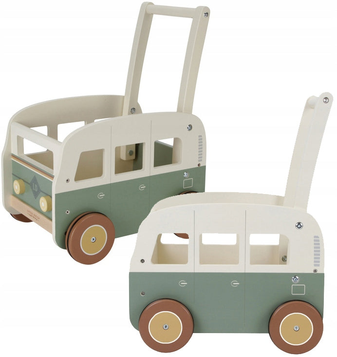 LITTLE DUTCH PUSHER VINTAGE CAR WALKER AND TOY CONTAINER