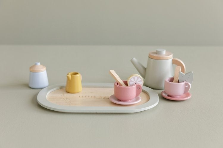 LITTLE DUTCH WOODEN TEA SET Brand Little Dutch