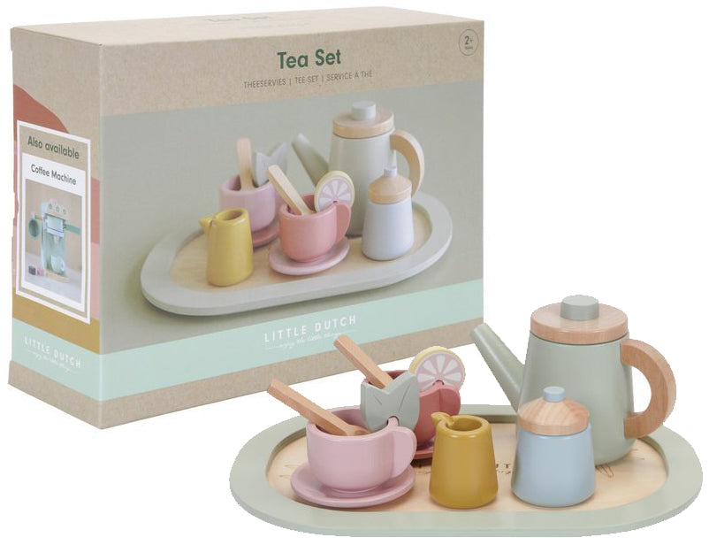 LITTLE DUTCH WOODEN TEA SET