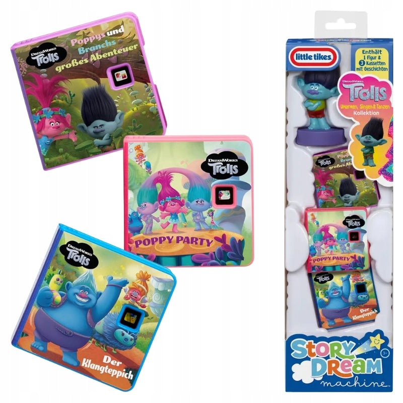 LITTLE TIKES STORY DREAM MACHINE TROLLS FAIRY TALE FOR PROJECTOR SET
