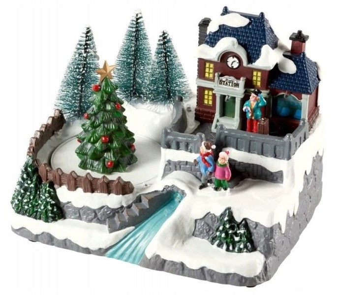 LIVARNO HOME LED CRIB CHRISTMAS VILLAGE 8 X LED