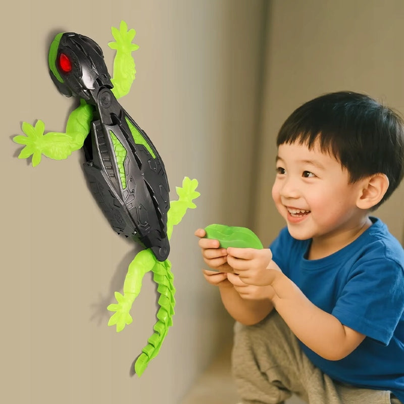 LIZARD REMOTE CONTROLLED WALKING ON THE WALLS GECKO ON THE REMOTE CONTROL LIGHTS DIH Manufacturer code jaszczurka chodzi po suficie ścianie DIH