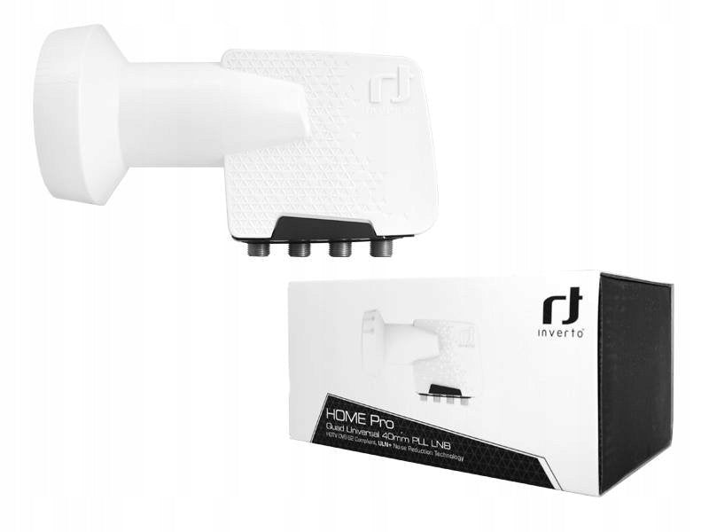 LNB QUAD 4-Output 4K INVERTO Home Pro Satellite Converter Manufacturer code QDL410-HMPRO-OPN