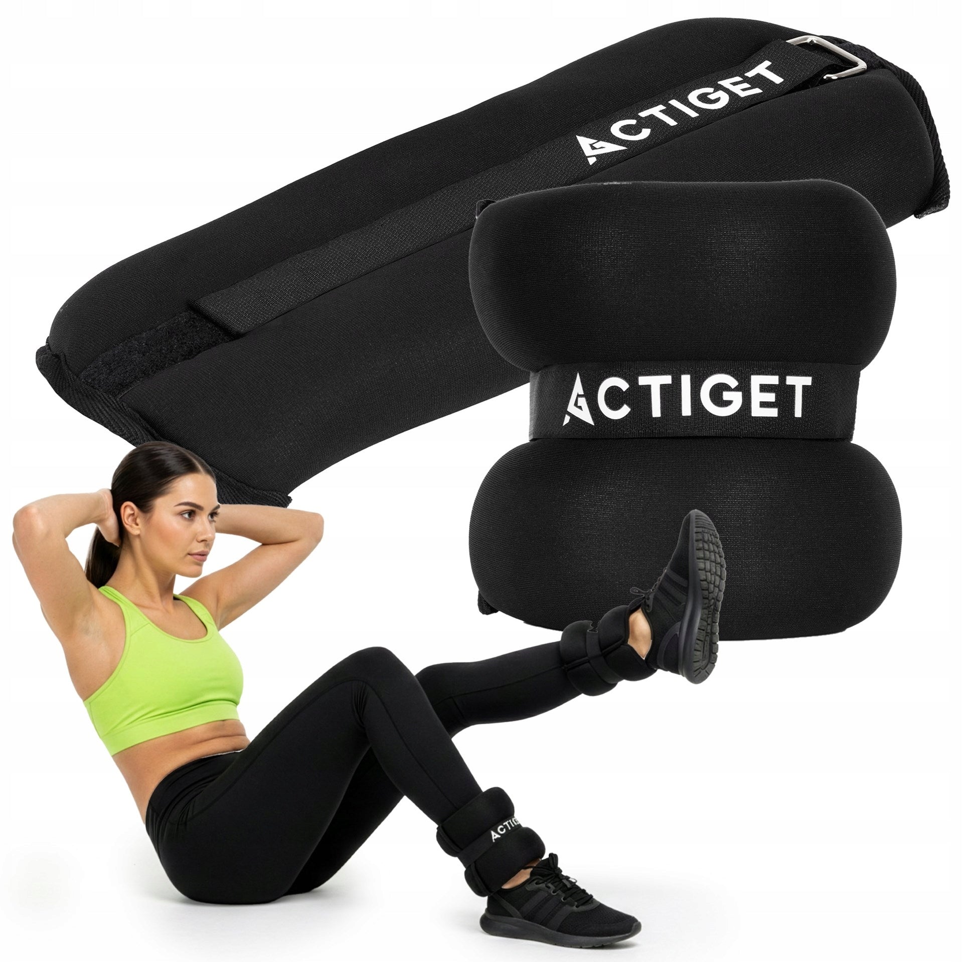 LOAD WEIGHTS ON ARMS AND LEGS 2x3kg FOR TRAINING EXERCISES SOFT