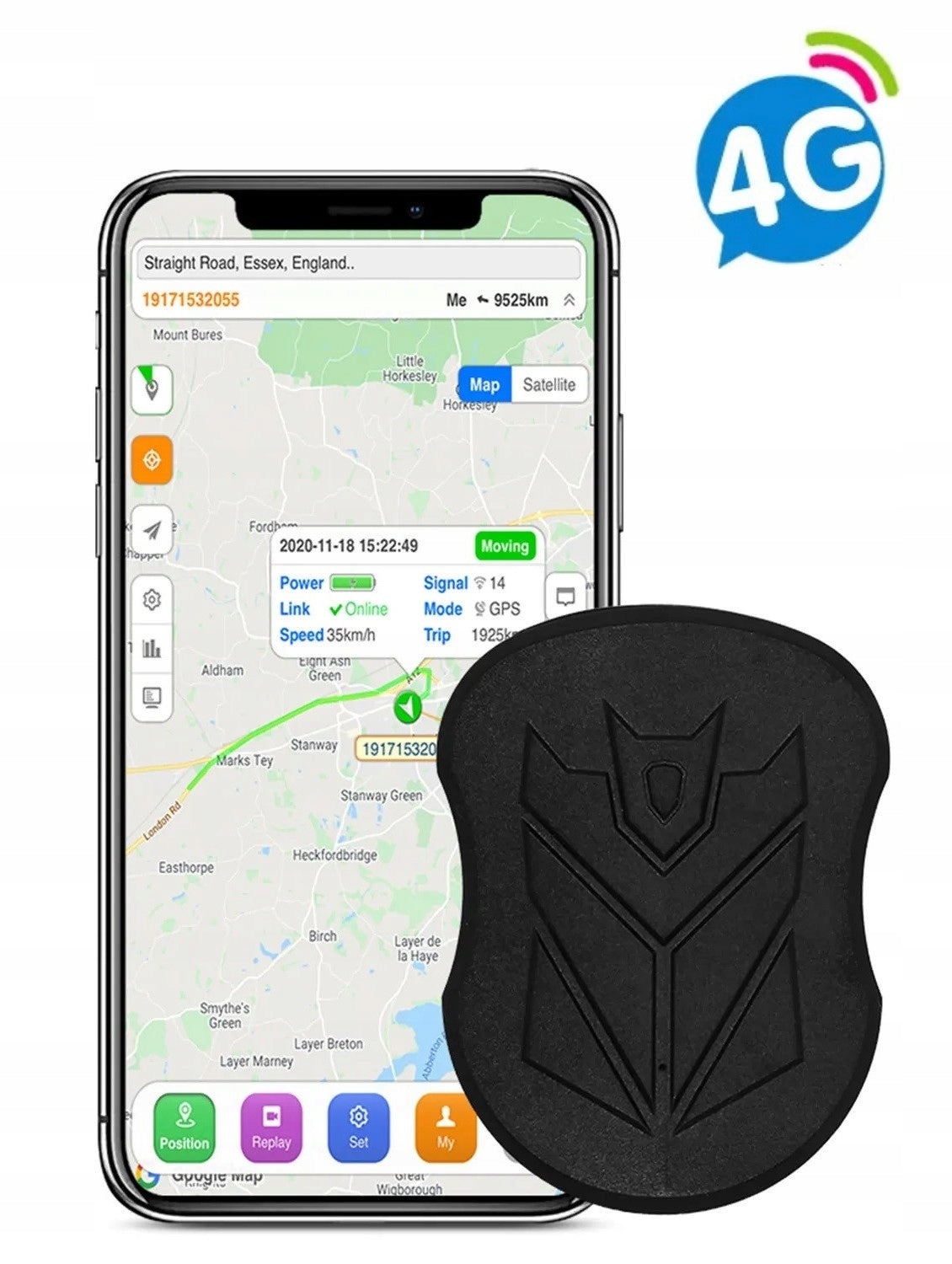 LOCATOR GPS SINOTRACK ST905 MAGNET EAVESDROPPING APP WITHOUT SUBSCRIPTION FEES 4G