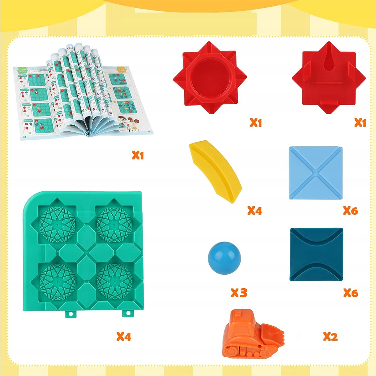 LOGICAL BOARD GAME PUZZLE LABYRINTH BUILDING CHILDREN'S WAY GIFT Kid's age 3+ years