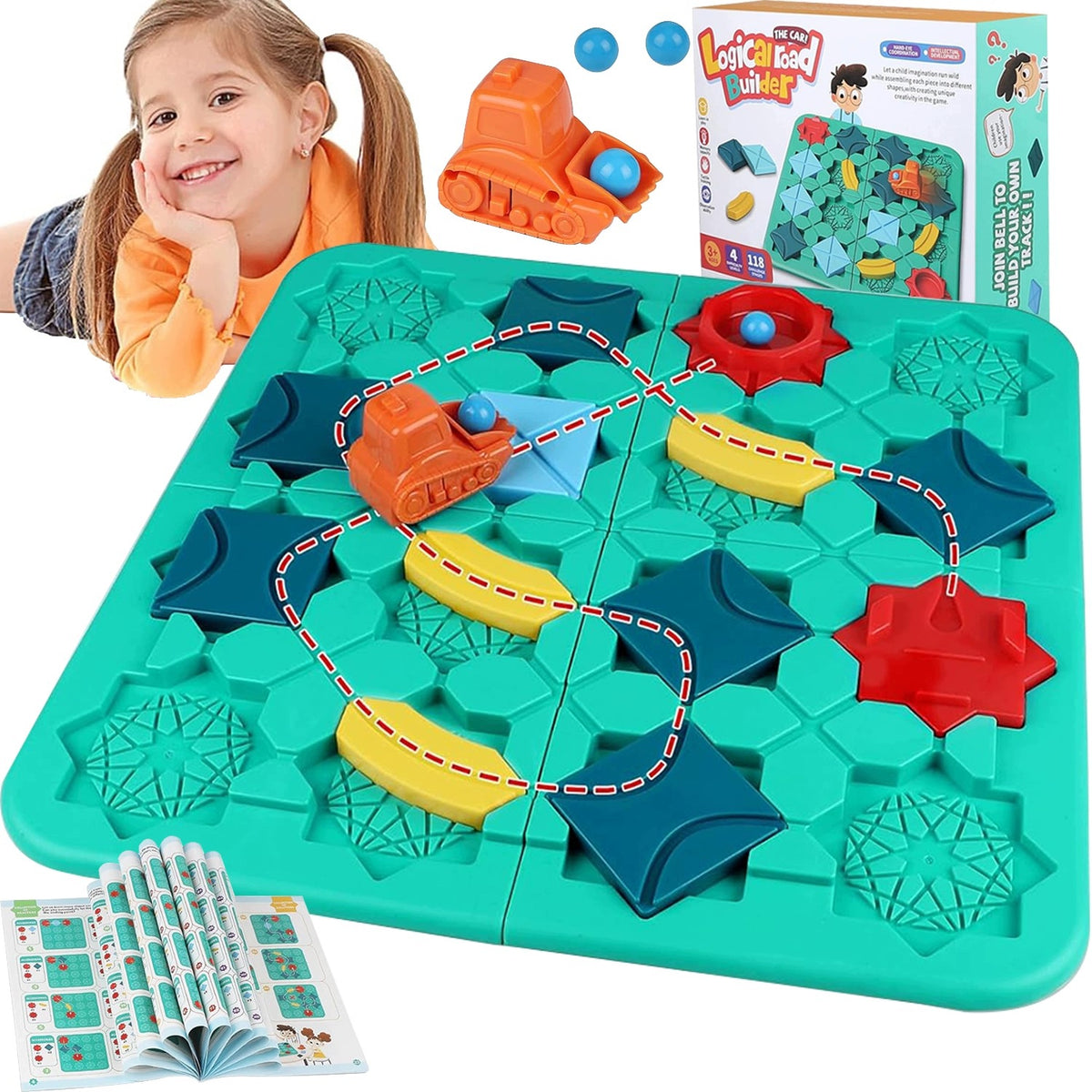 LOGICAL BOARD GAME PUZZLE LABYRINTH BUILDING CHILDREN'S WAY GIFT