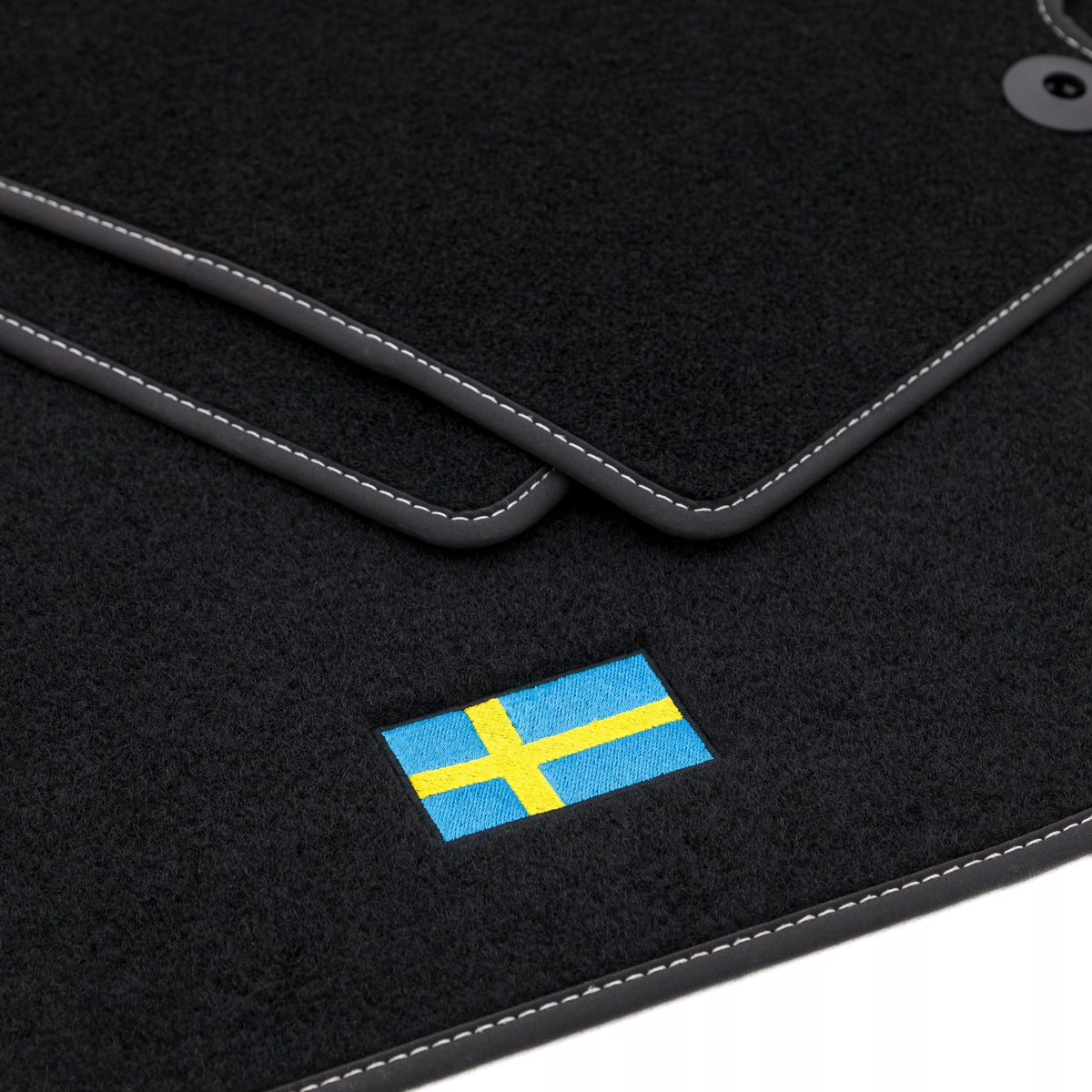 LOGO Velour Rugs for VOLVO XC40 from 2017