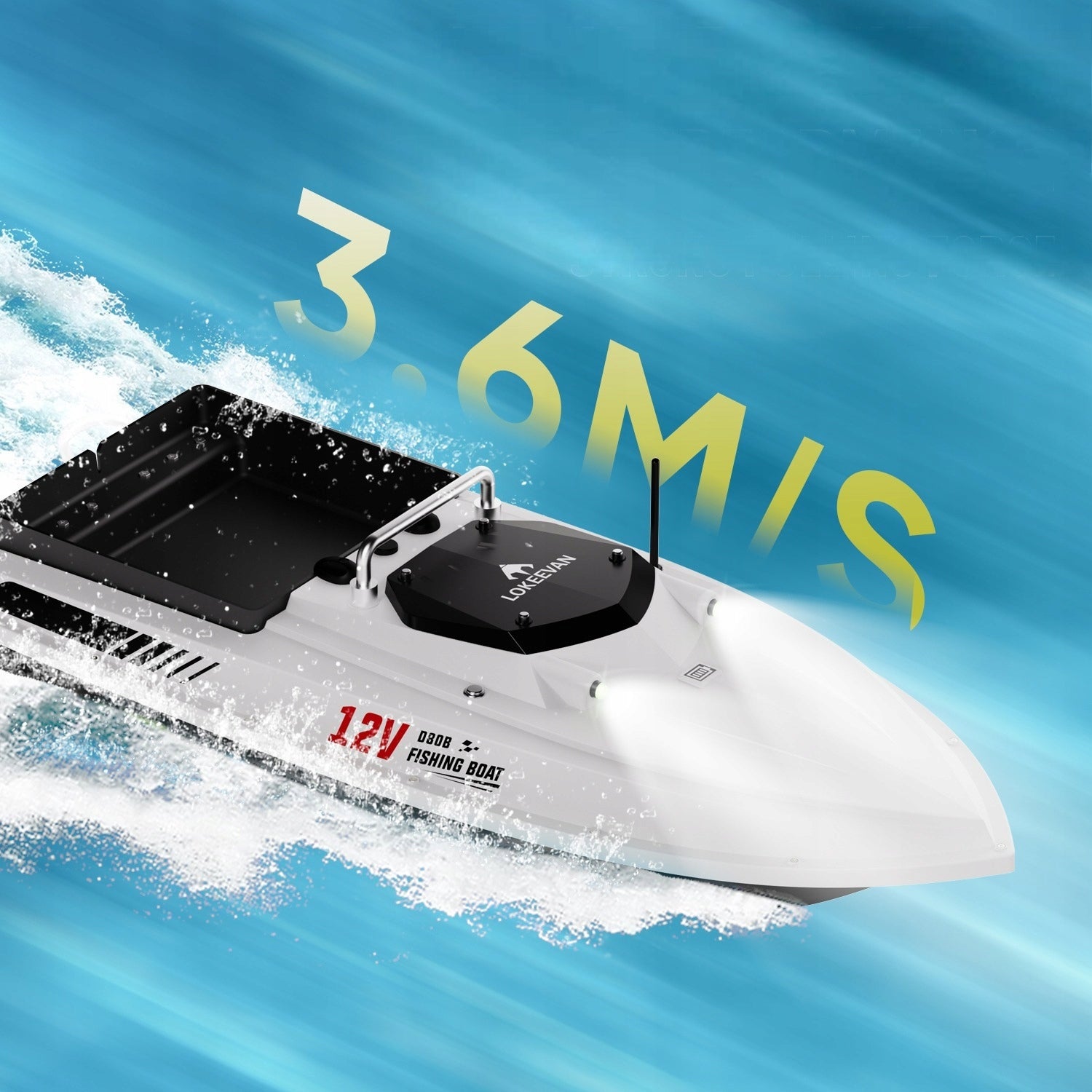 LOKEEVAN D80B GPS 3KG 46800mAh 500m 3.6m/s Fast Power Brand no brand