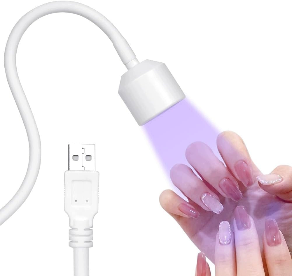 LOPHE Nail Lamp, UV Nail Dryer, 3W USB Semi Permanent Lamp