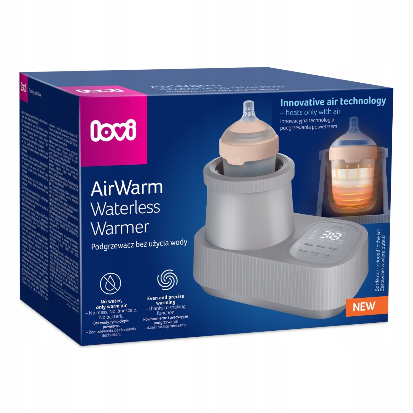 LOVI Innovative bottle warmer without water AirWarm