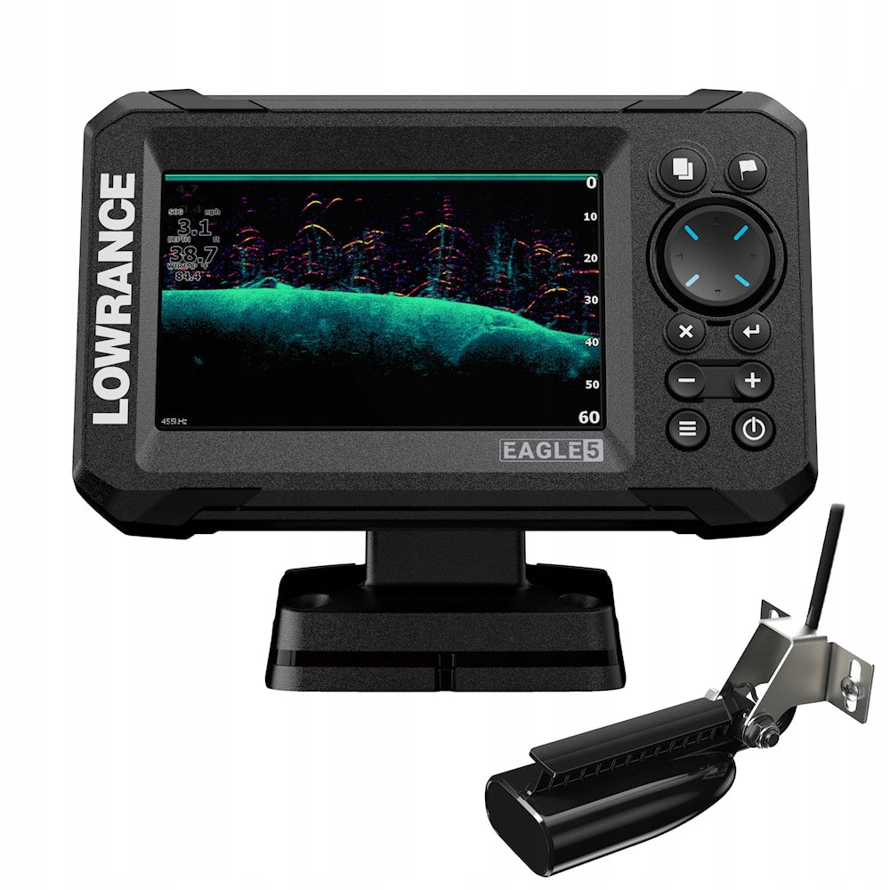 LOWRANCE EAGLE 5 SPLITSHOT HD ROW menu PL