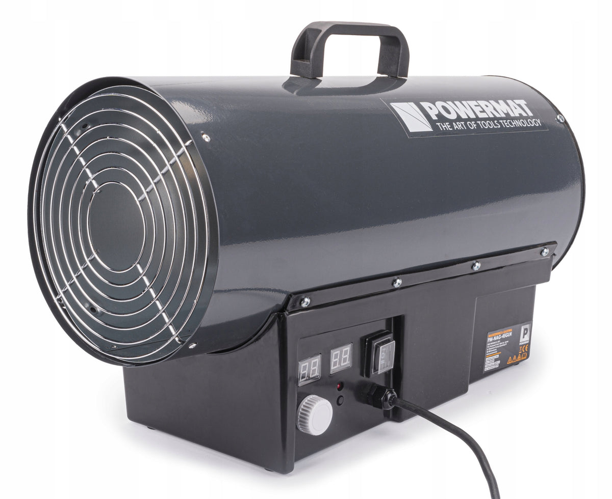 LPG GAS HEATER BLOWER 45kW LCD RADIATOR FARELKA FURNACE HOSE REDUCER Manufacturer code PM-NAG-45GLN