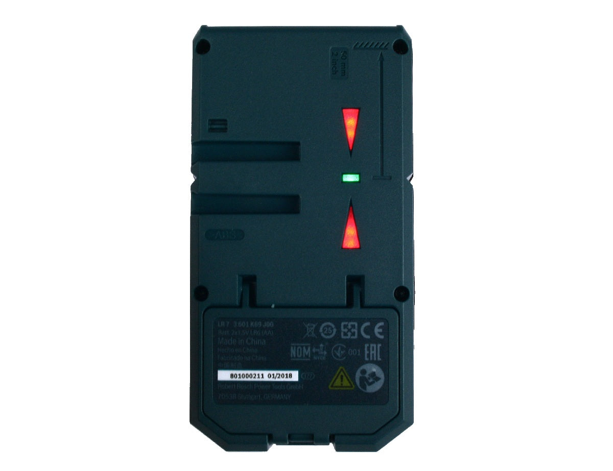 LR 7 BOSCH LASER RECEIVER for GLL GCL + HOLDER Maximum working range 50 m