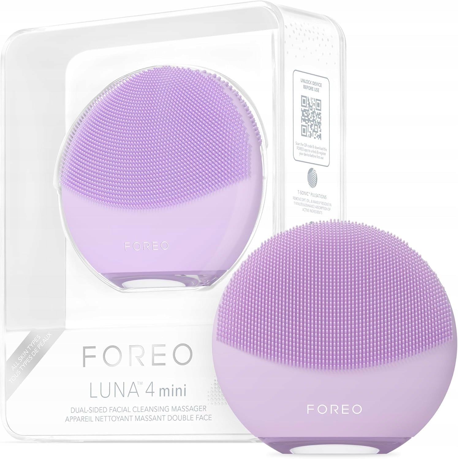 LUNA 4 mini, sonic toothbrush for face