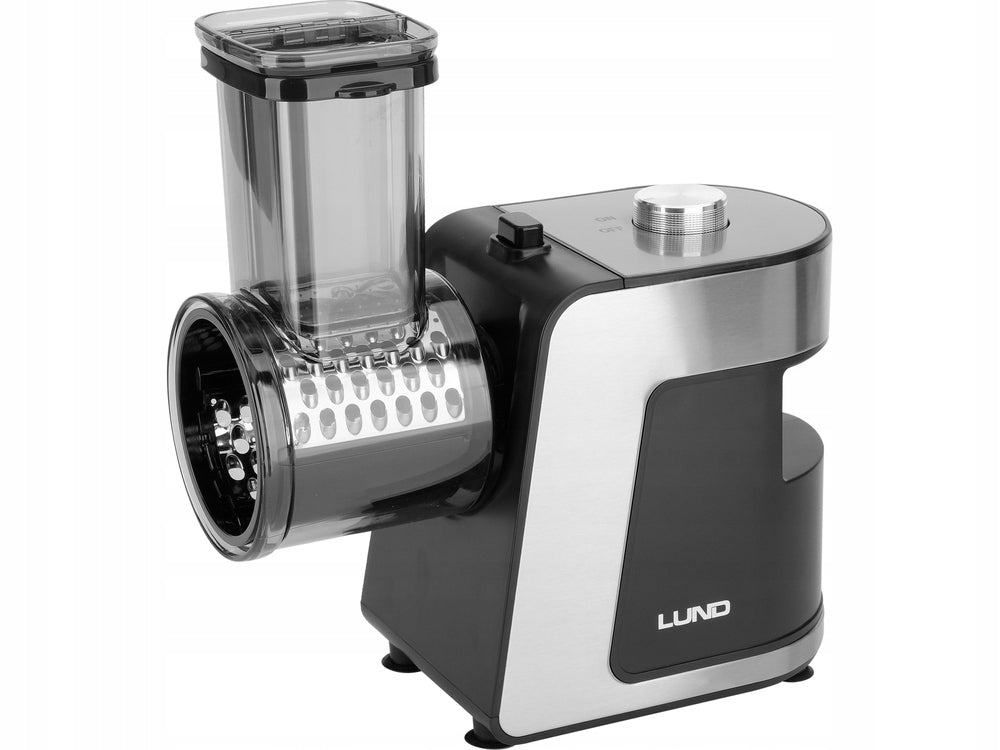 LUND ELECTRIC VEGETABLE SLICER 250W 5 STAINLESS STEEL GRATERS Manufacturer code 67831