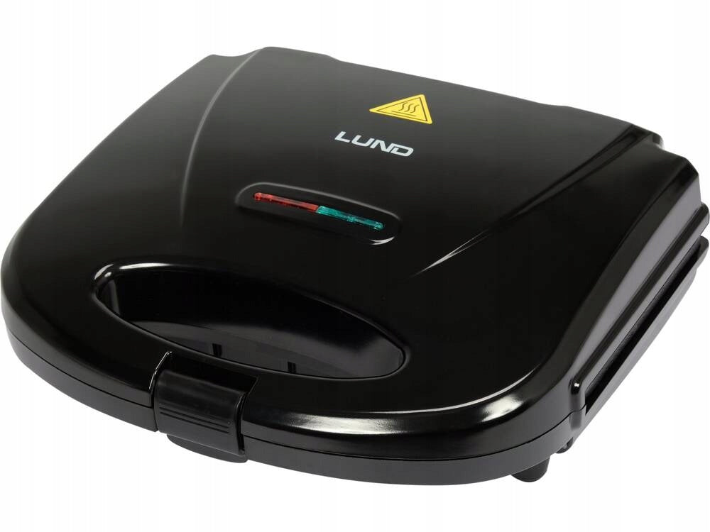 LUND SANDWICH TOASTER GRILL 750W GRILL PLATE 21,5x12,5CM BLACK Power rating 750 W