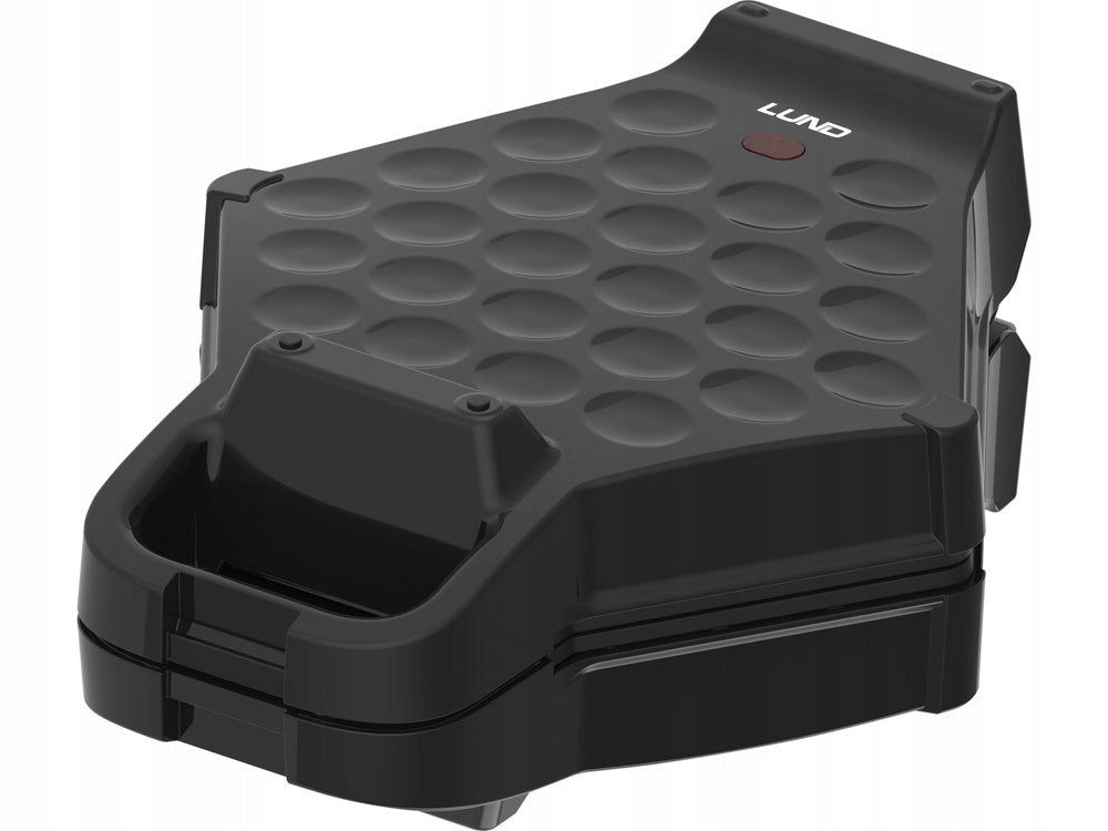 LUND WAFFLE IRON FOR 6-ANGLE BUBBLE WAFFLES BUBBLE WAFFLE 700W 68014 Brand Lund