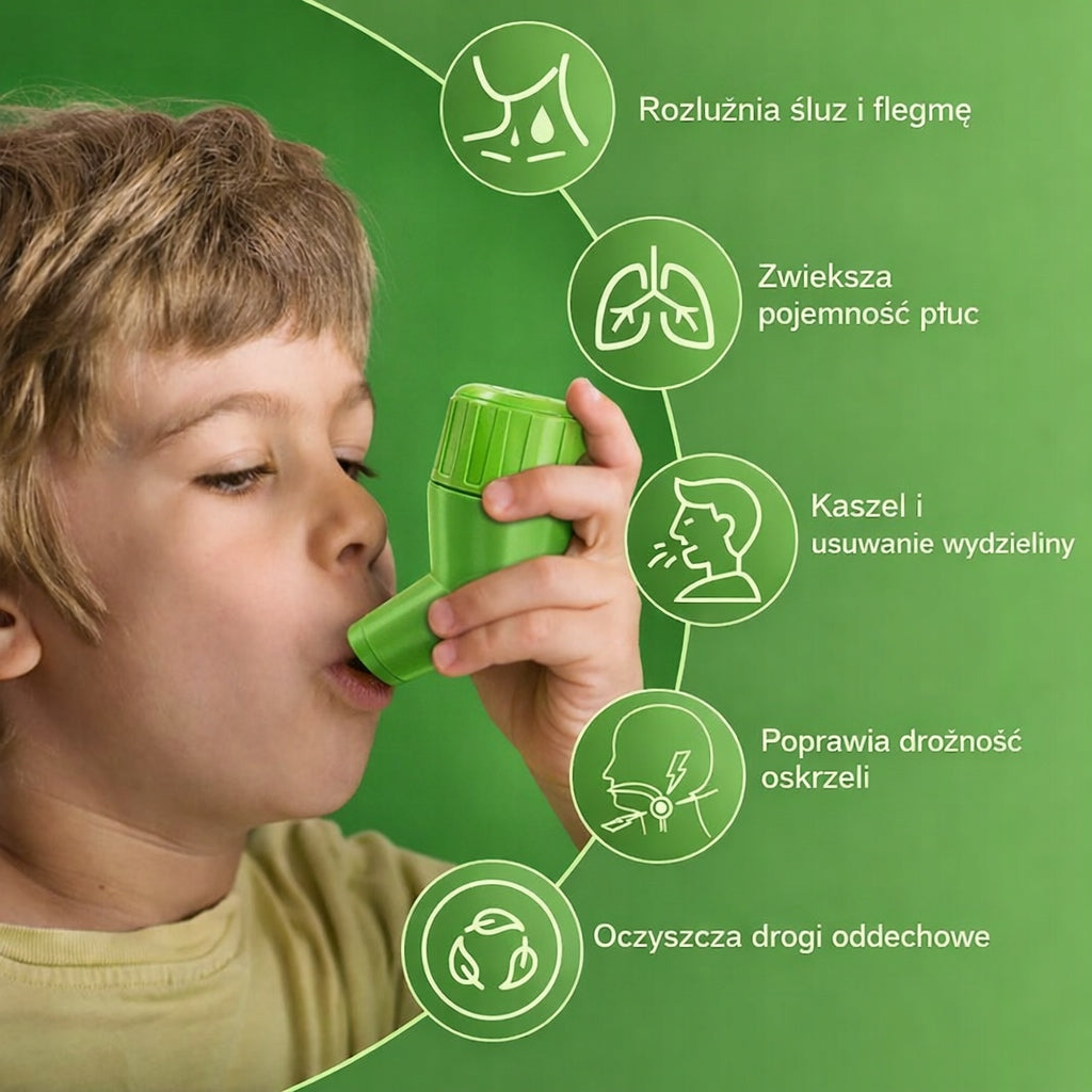 LUNG respiratory apparatus strengthening and enlargement Exercises mucus removal Medical device no