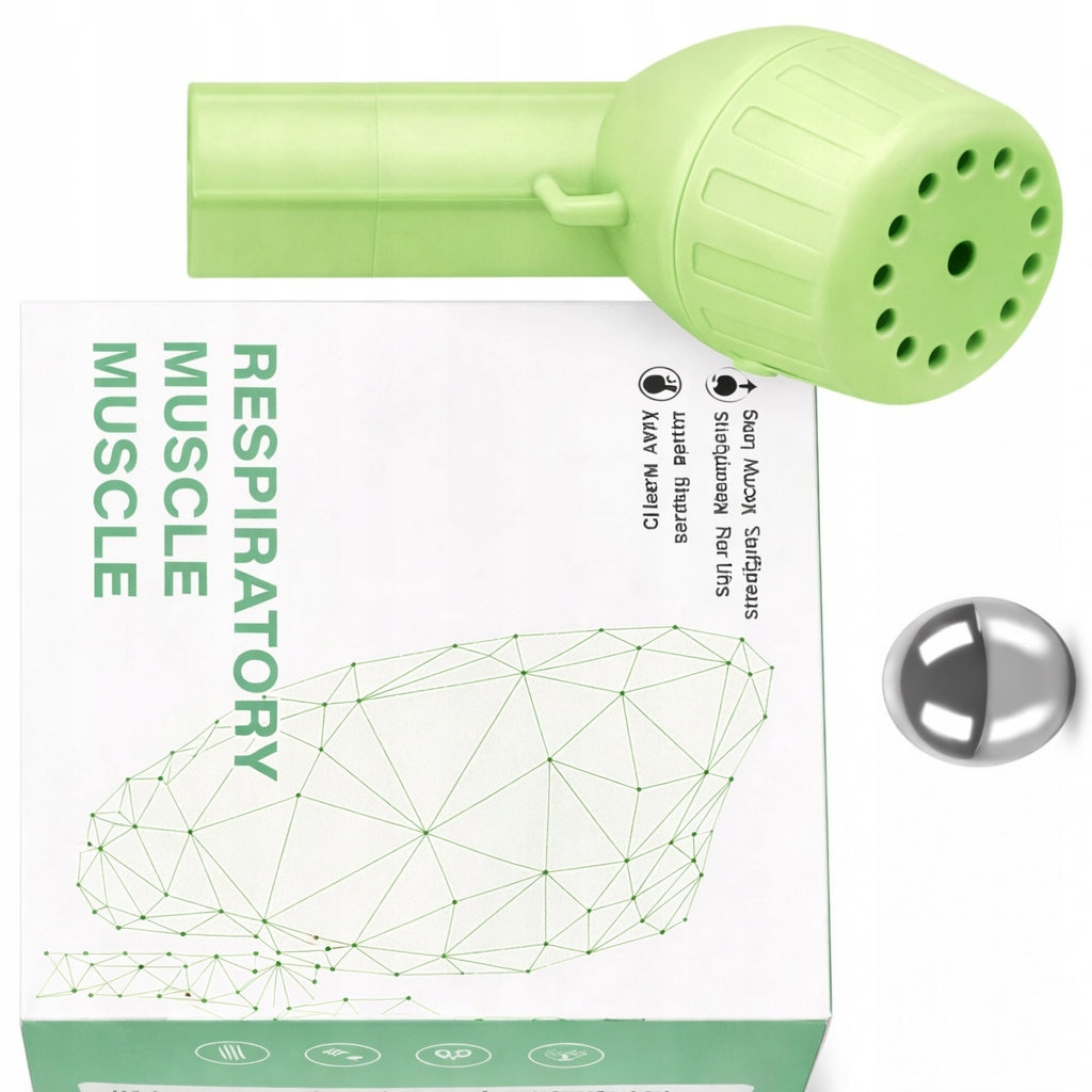 LUNG respiratory apparatus strengthening and enlargement Exercises mucus removal Packaging status original