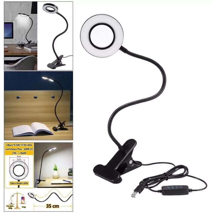 LUPA LED Desk Lamp School Cosmetic Countertop Manufacturer code AC138394
