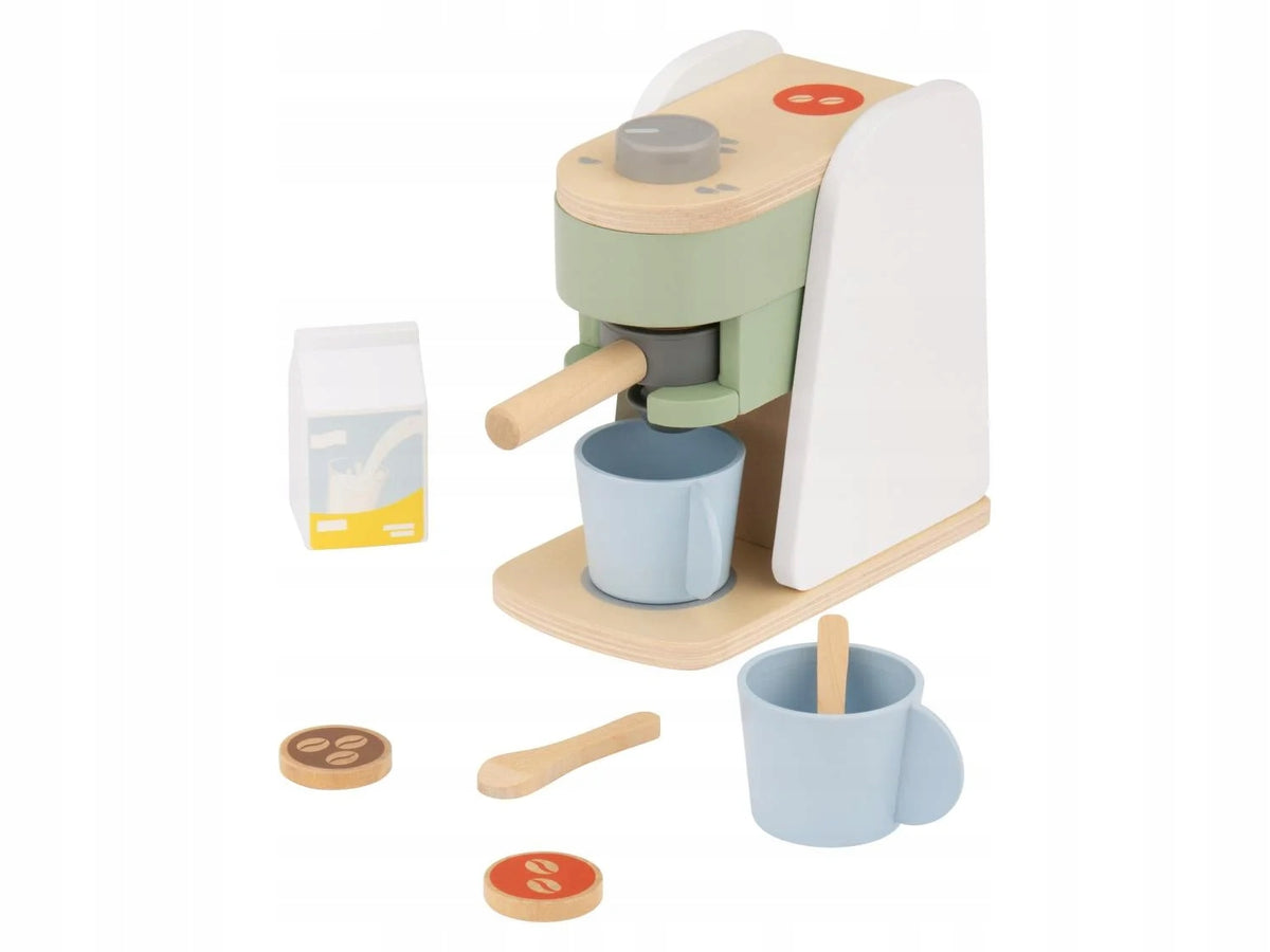 LUPILU - COFFEE MAKER - Set of wooden accessories for the kitchen