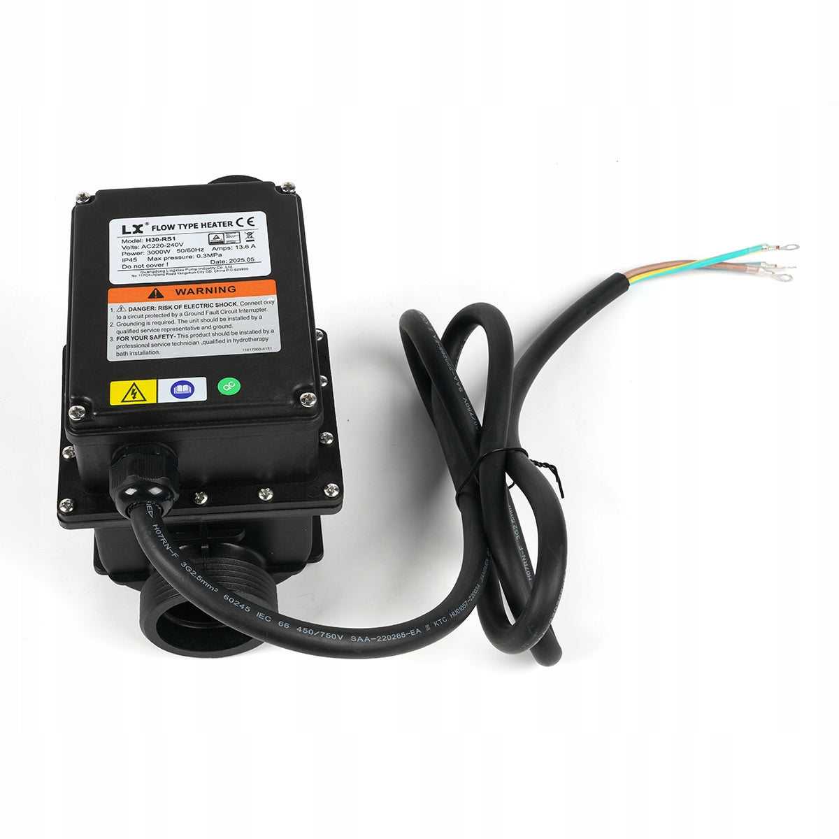 LX H30-RS1 3KW Smart Water Heater with Thermostatic For Jacuzzi SPA EAN (GTIN) 6978083122305