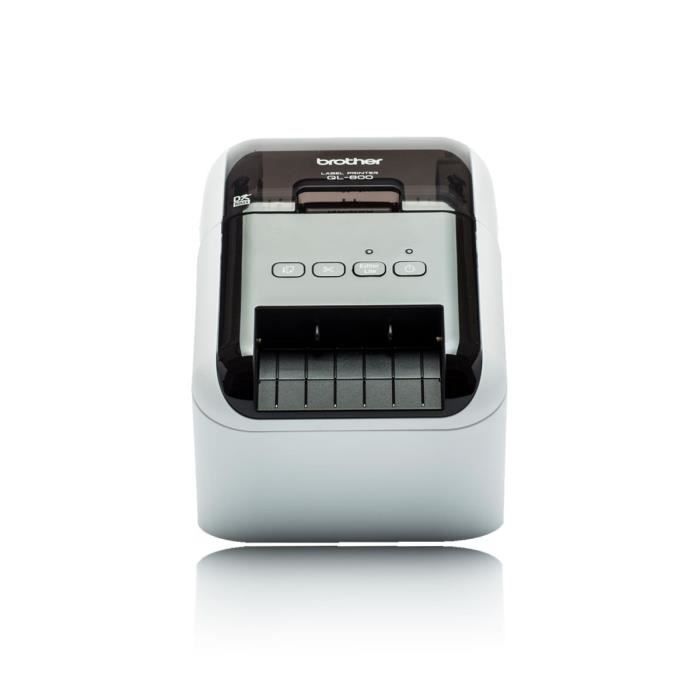 Label printer Brother QL-800 fast up to 62mm printing in two colors