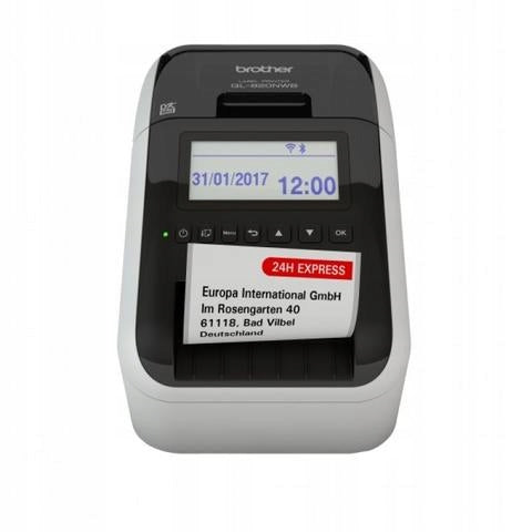 Label printer Brother QL-820NWBc LAN, Wi-Fi, Bluetooth Manufacturer code QL820NWBCYJ1