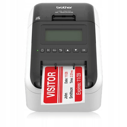Label printer Brother QL-820NWBc LAN, Wi-Fi, Bluetooth