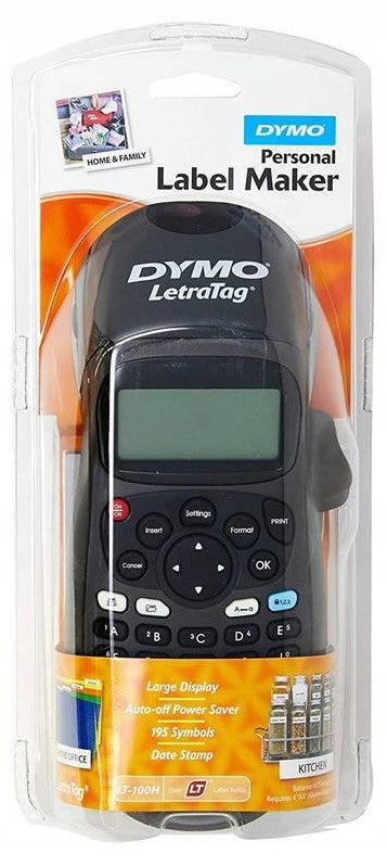 Label printer Dymo LetraTag 100H 7 mm/sec + Starting label 12mm x 3m Manufacturer code 2125197