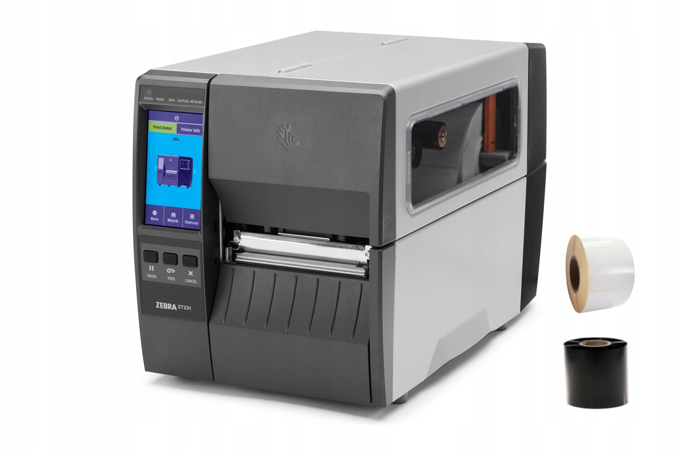 Label printer Zebra ZT231 Ethernet, wifi+ rolls