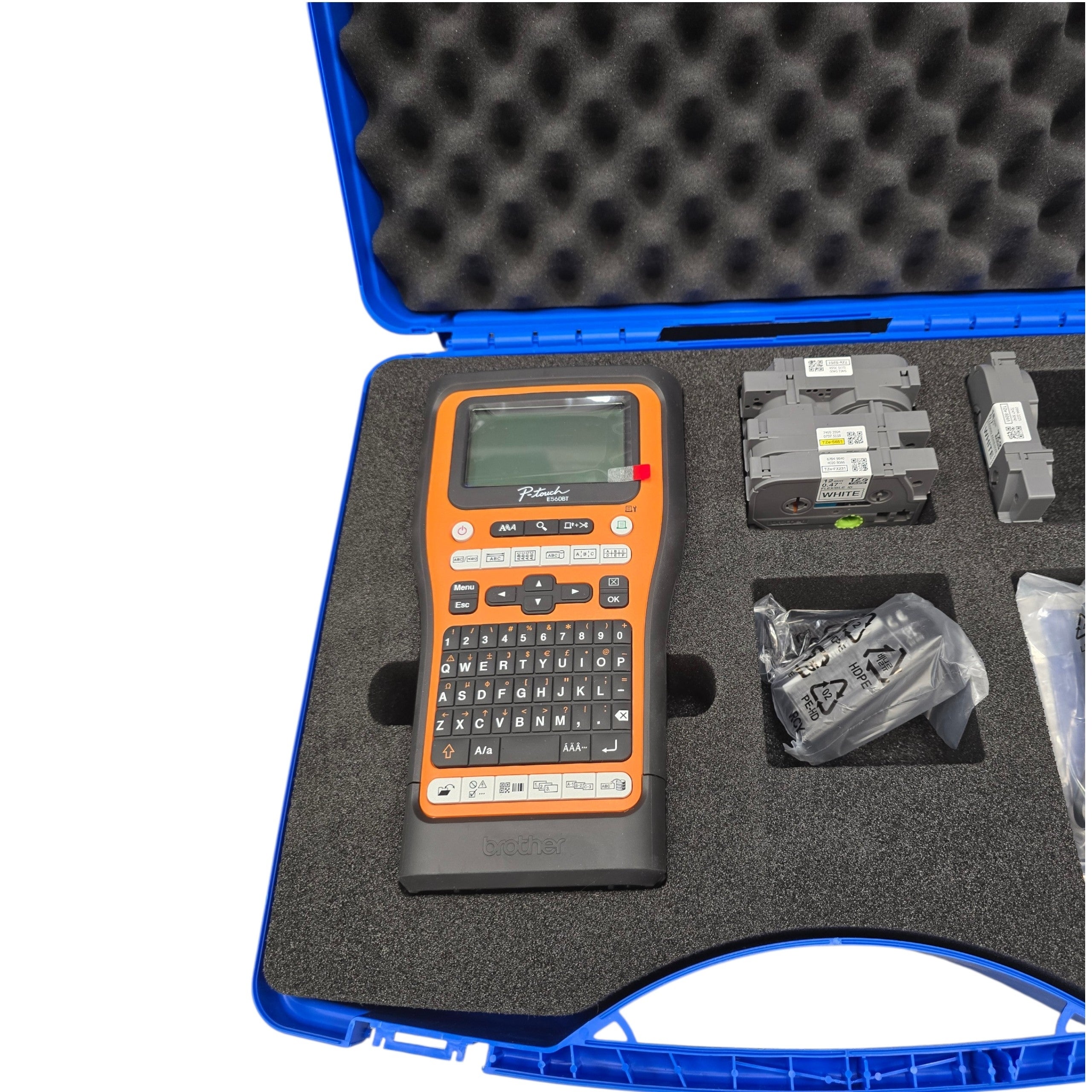 Label printer case BROTHER PT-E560BTSP / MADE IN GERMANY / E500 Manufacturer code W500