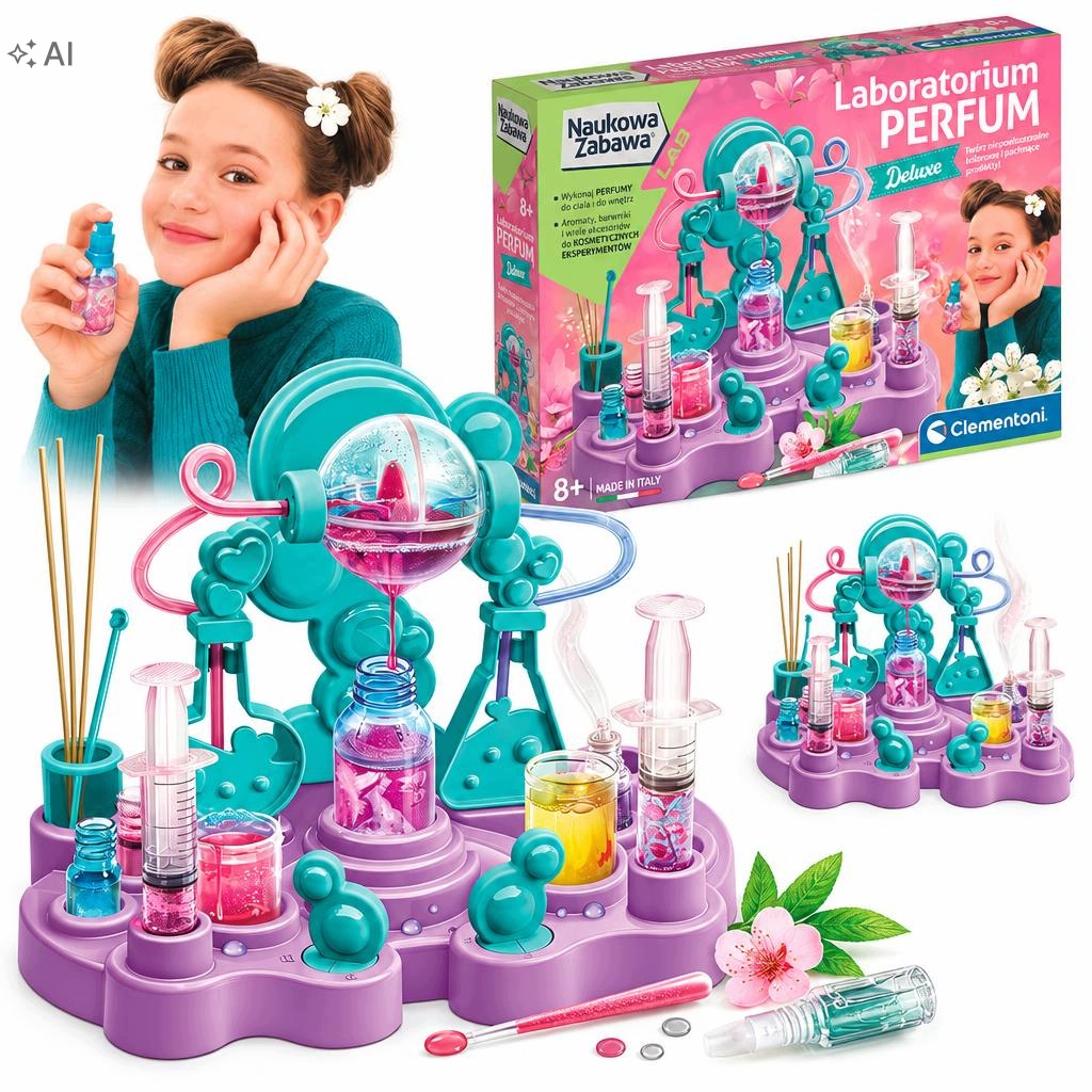 Laboratory of Perfumes Scientific Set for Creating Fragrances Polish 8+
