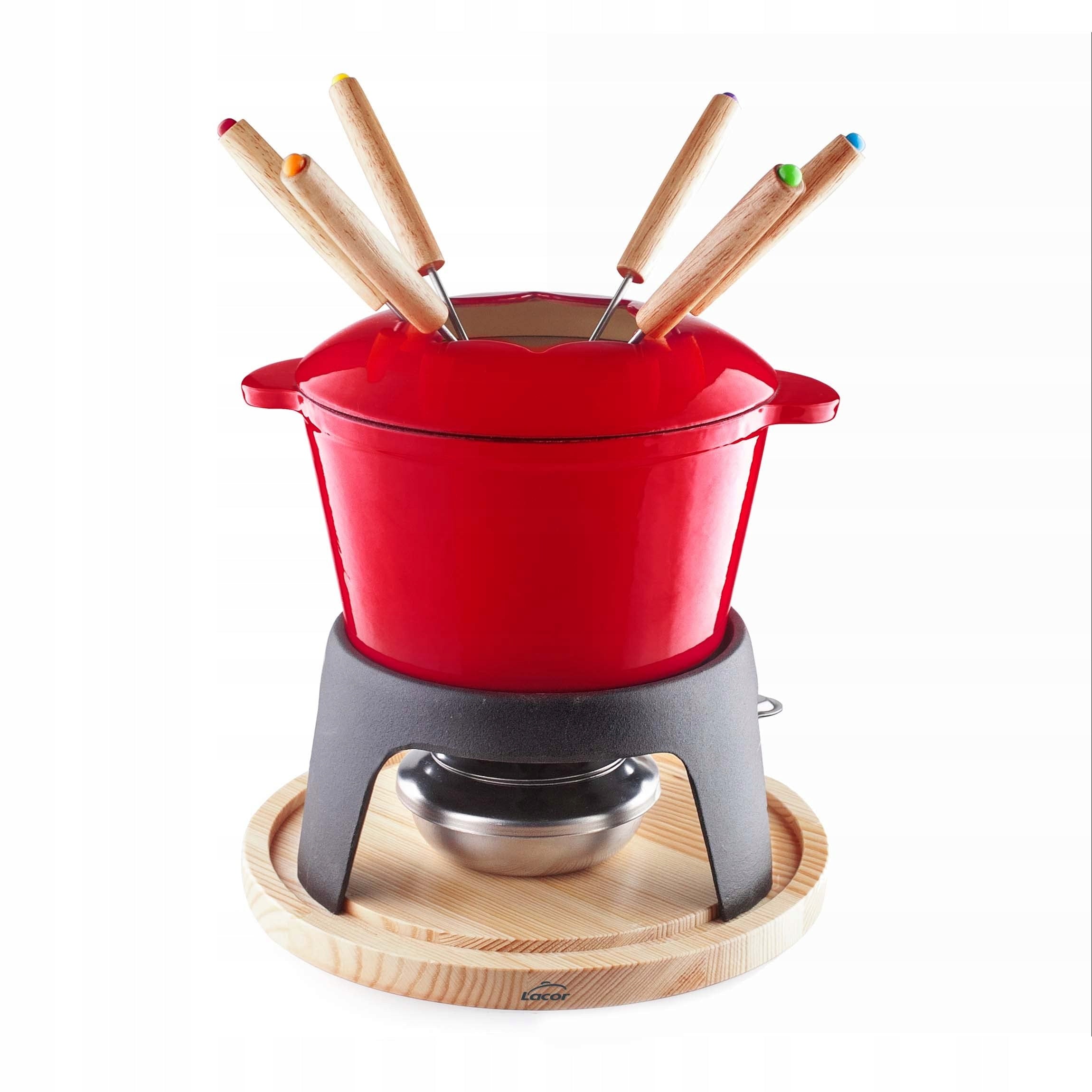 Lacor - 71711 - Fondue cast iron set